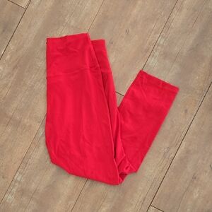 ZYIA Bold Red Leggings